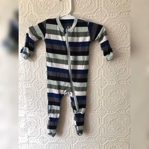 Kickee pants striped pajamas